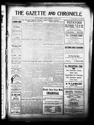 Whitby Gazette and Chronicle (1912), 12 Oct 1916