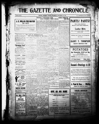 Whitby Gazette and Chronicle (1912), 28 Dec 1916