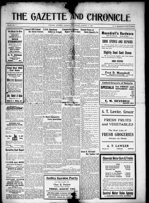 Whitby Gazette and Chronicle (1912), 11 Aug 1921