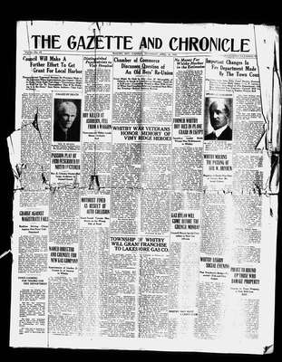 Whitby Gazette and Chronicle (1912), 16 Apr 1931