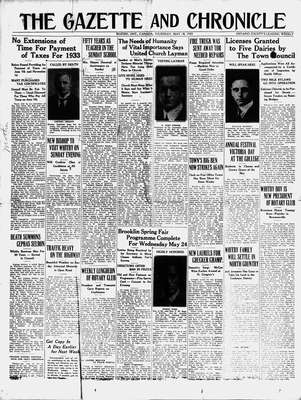 Whitby Gazette and Chronicle (1912), 18 May 1933