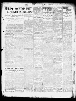 Whitby Keystone, 5 Jan 1905