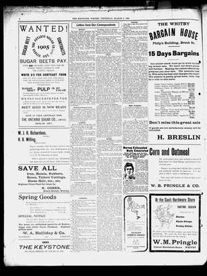 Whitby Keystone, 2 Mar 1905