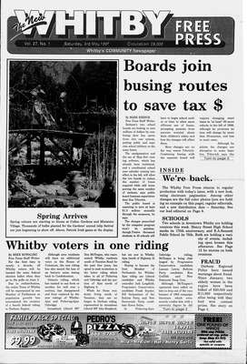 New Whitby Free Press, 3 May 1997