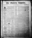 Ontario Reporter, 29 Nov 1851