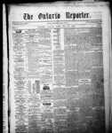 Ontario Reporter, 22 May 1852
