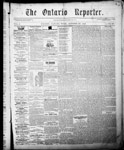 Ontario Reporter, 23 Oct 1852