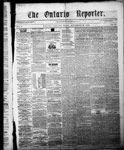 Ontario Reporter, 20 Nov 1852