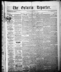 Ontario Reporter, 4 Dec 1852