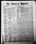 Ontario Reporter, 22 Jan 1853