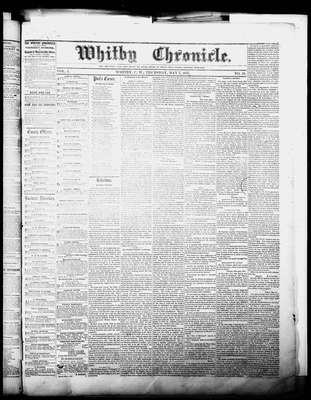 Whitby Chronicle, 7 May 1857