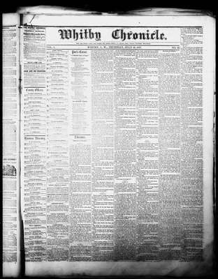 Whitby Chronicle, 16 Jul 1857