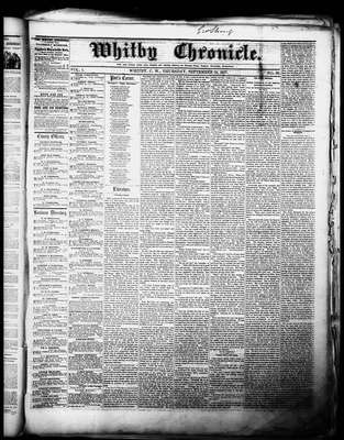 Whitby Chronicle, 24 Sep 1857