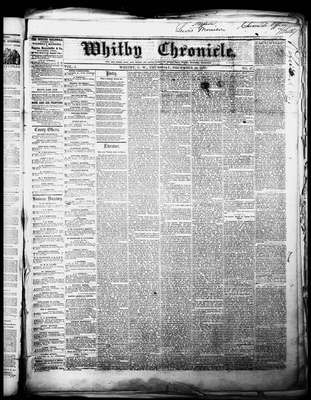 Whitby Chronicle, 10 Dec 1857