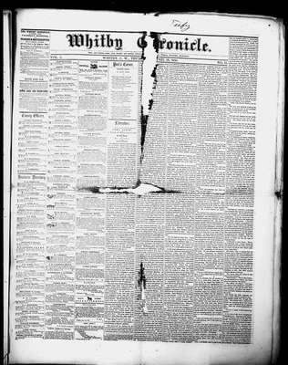 Whitby Chronicle, 29 Apr 1858