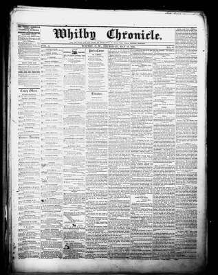 Whitby Chronicle, 13 May 1858