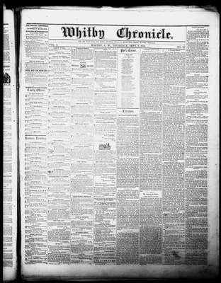 Whitby Chronicle, 9 Sep 1858