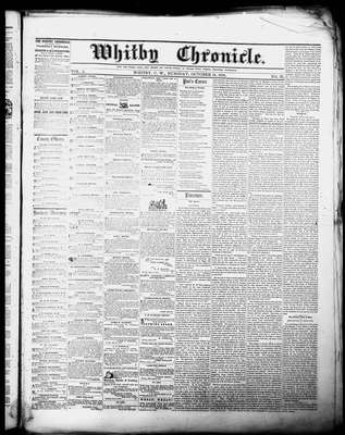 Whitby Chronicle, 14 Oct 1858