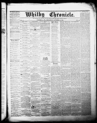 Whitby Chronicle, 21 Oct 1858