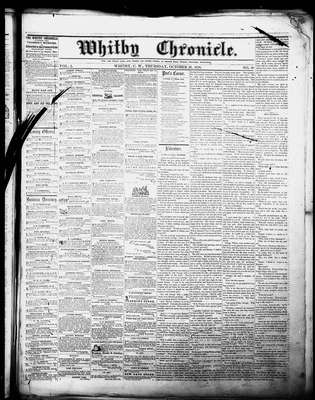 Whitby Chronicle, 28 Oct 1858