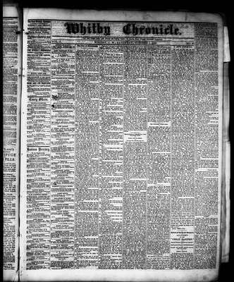 Whitby Chronicle, 1 Oct 1859