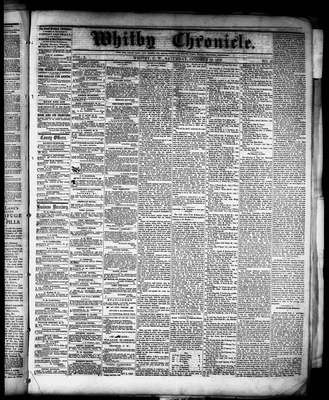 Whitby Chronicle, 29 Oct 1859