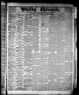 Whitby Chronicle, 5 Nov 1859