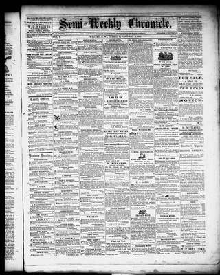 Whitby Chronicle, 3 Jan 1860