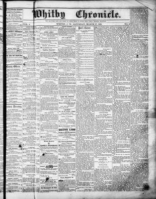 Whitby Chronicle, 17 Mar 1860