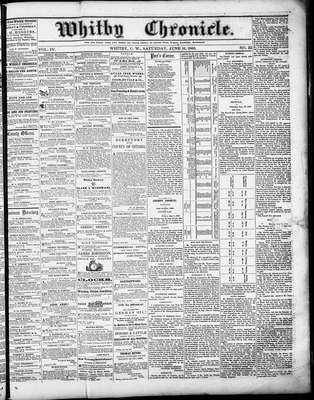 Whitby Chronicle, 16 Jun 1860