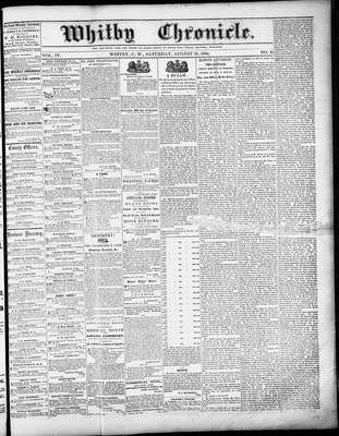 Whitby Chronicle, 18 Aug 1860