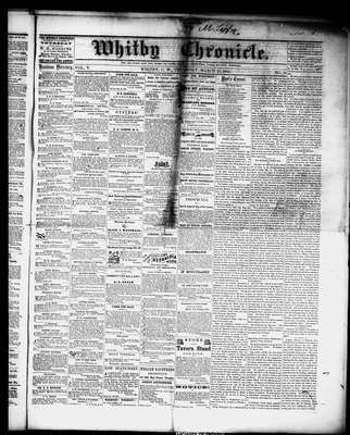 Whitby Chronicle, 21 Mar 1861