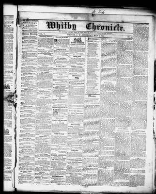 Whitby Chronicle, 2 May 1861