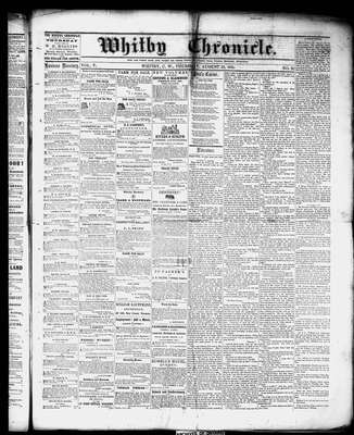 Whitby Chronicle, 22 Aug 1861