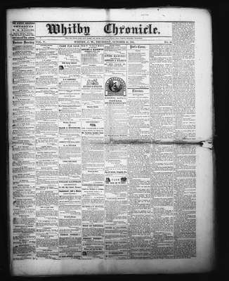 Whitby Chronicle, 10 Oct 1861