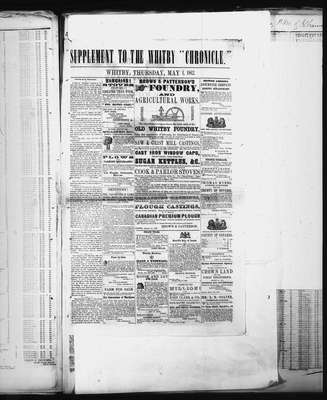 Whitby Chronicle, 1 May 1862