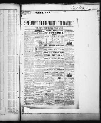 Whitby Chronicle, 8 May 1862