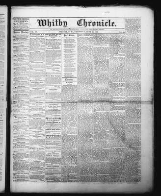 Whitby Chronicle, 26 Jun 1862