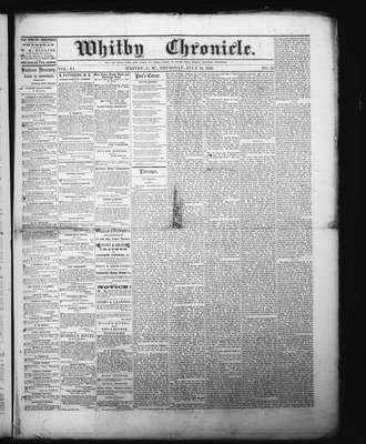 Whitby Chronicle, 10 Jul 1862