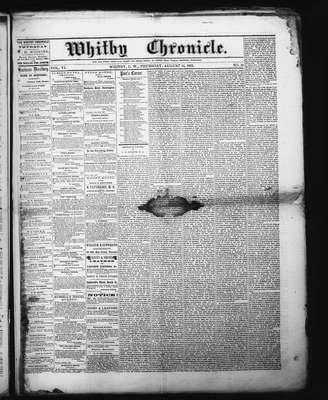 Whitby Chronicle, 14 Aug 1862