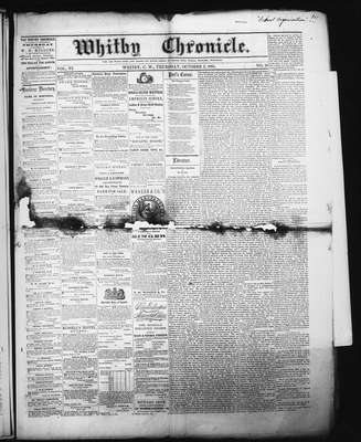 Whitby Chronicle, 2 Oct 1862