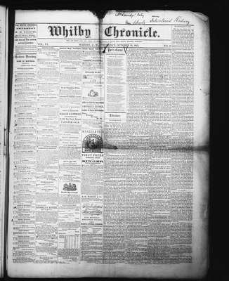 Whitby Chronicle, 16 Oct 1862