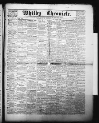 Whitby Chronicle, 16 Apr 1863