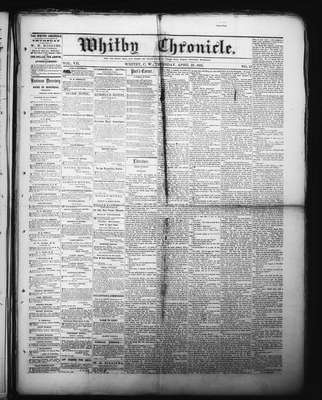 Whitby Chronicle, 23 Apr 1863