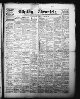 Whitby Chronicle, 30 Apr 1863