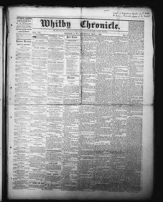 Whitby Chronicle, 7 May 1863