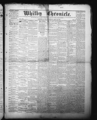 Whitby Chronicle, 14 May 1863