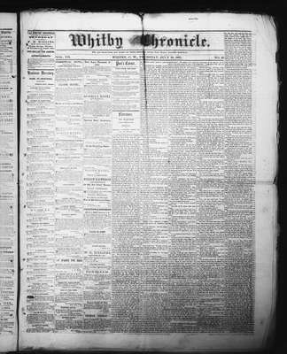 Whitby Chronicle, 30 Jul 1863