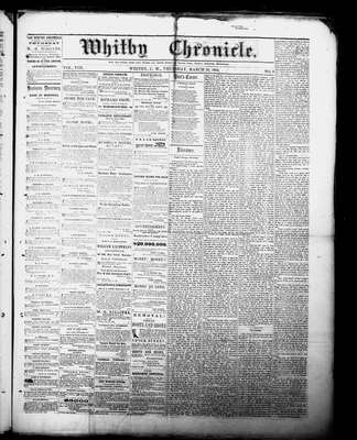 Whitby Chronicle, 10 Mar 1864