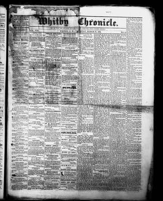 Whitby Chronicle, 31 Mar 1864